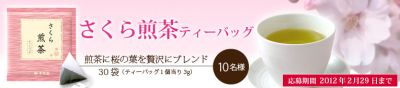 さくら煎茶